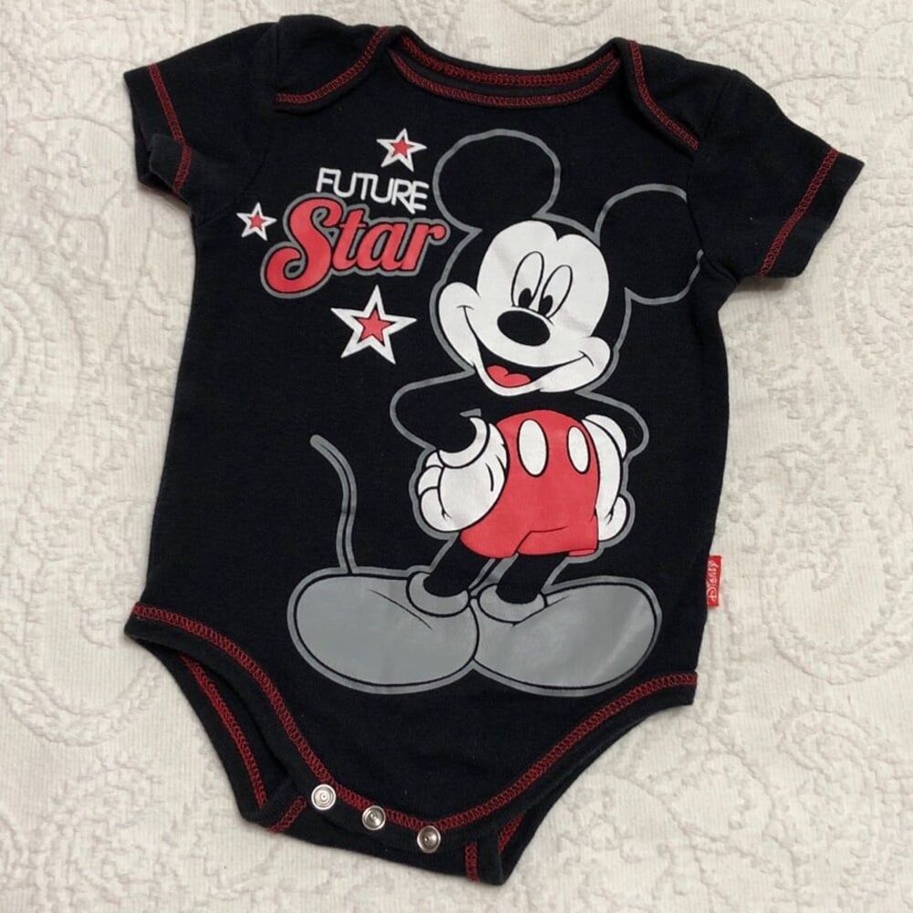 Baby OnesieSize 6-9 Months Disney Mickey Mouse